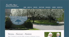 Desktop Screenshot of beechtreemanor.com